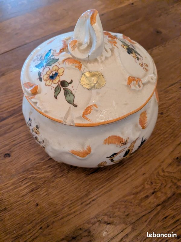 Bonbonnière vintage ceramique (image 1)