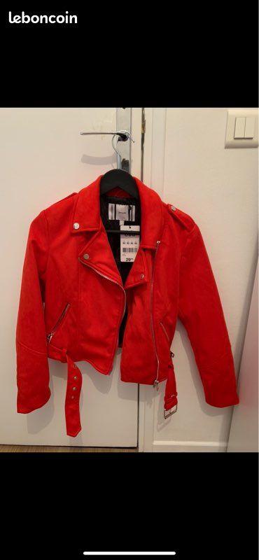 Jennyfer Doudoune Veste Rouge Jennyfer Veste Jennyfer Rouge Veste