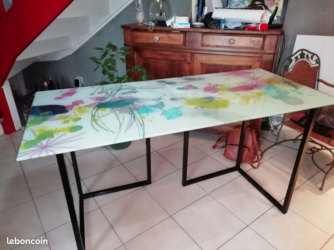 Vends bureau étudiante (plateau coloré) (image 2)