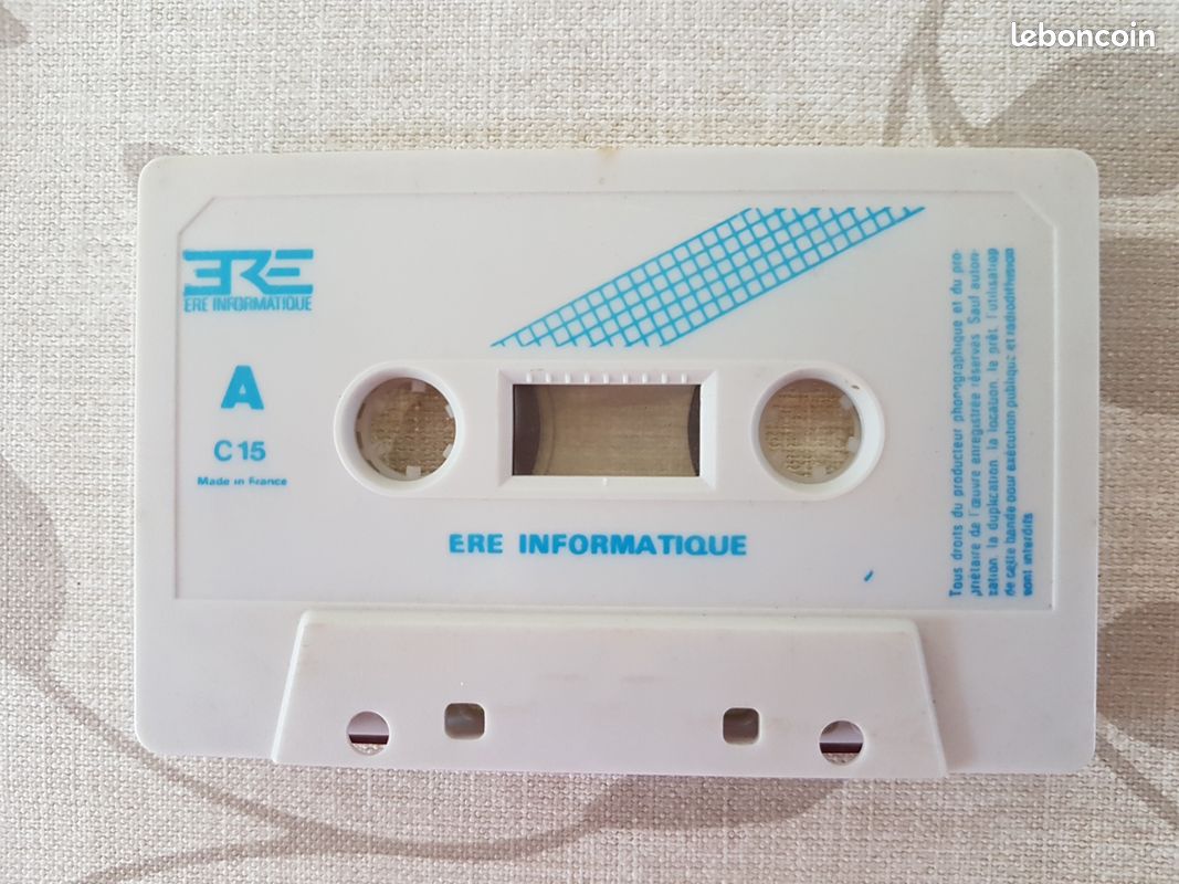 Jeu Cassette Pour Amstrad CPC 464/664/6128 - Dragon's Lair (Loose, Testée)