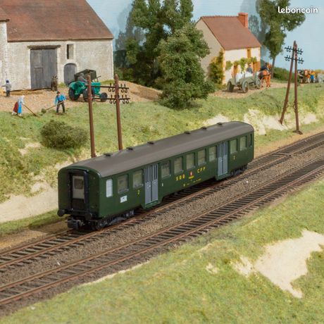 Liliput 270-00 - Voiture Voyageurs 2e Classe SBB CFF - HO 1/87