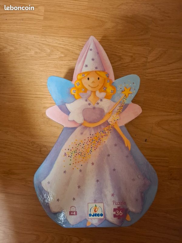 Puzzle fée et licorne 4 ans et + (image 1)