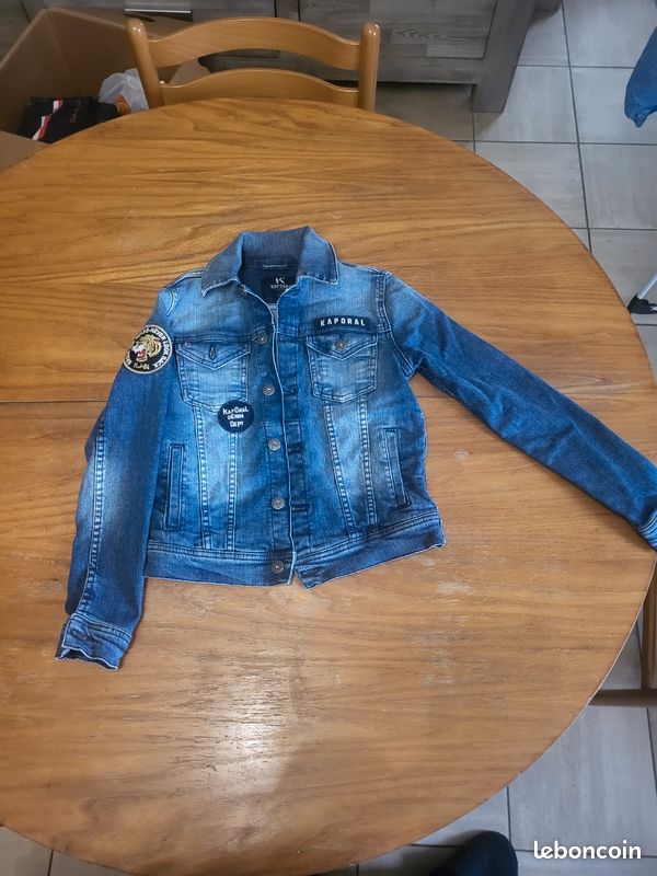 Veste en jean Kaporal 10ans (image 1)