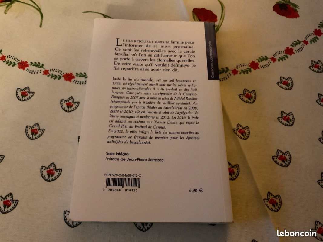 Juste la fin du monde jean Luc lagarce (image 2)