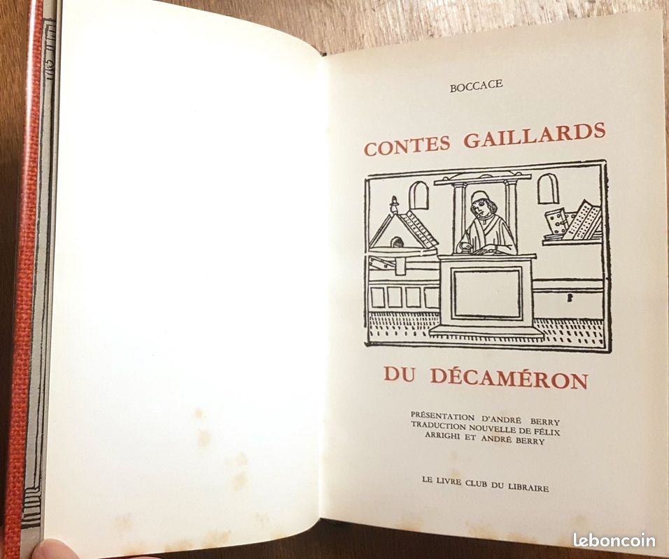 Boccace - Contes gaillards du Decameron - Exemplaire de collection (image 2)