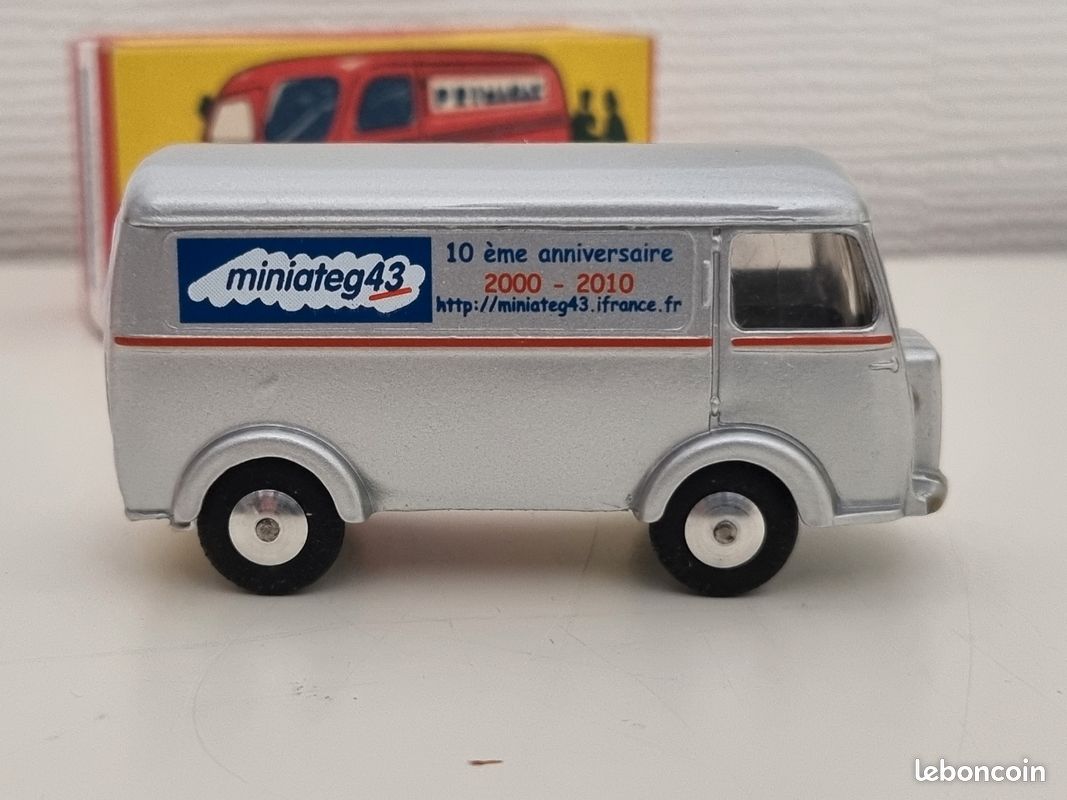 QUIRALU. Fourgon PEUGEOT D4A Ducret et Thompson au 1