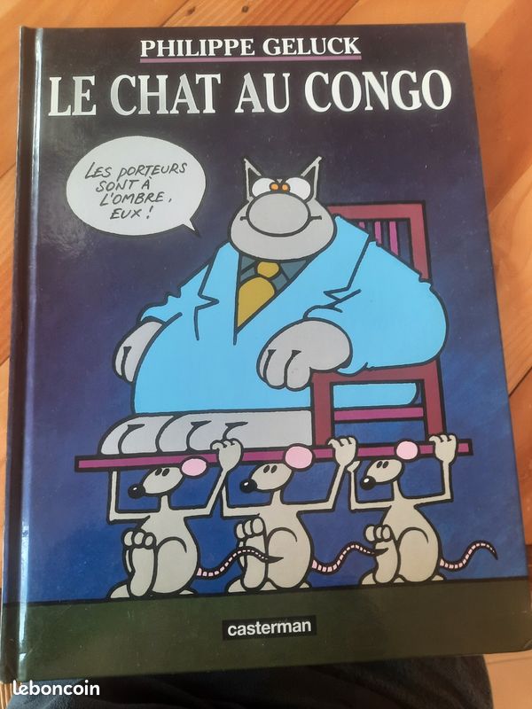 BD Geluck.le chat au congo (image 1)