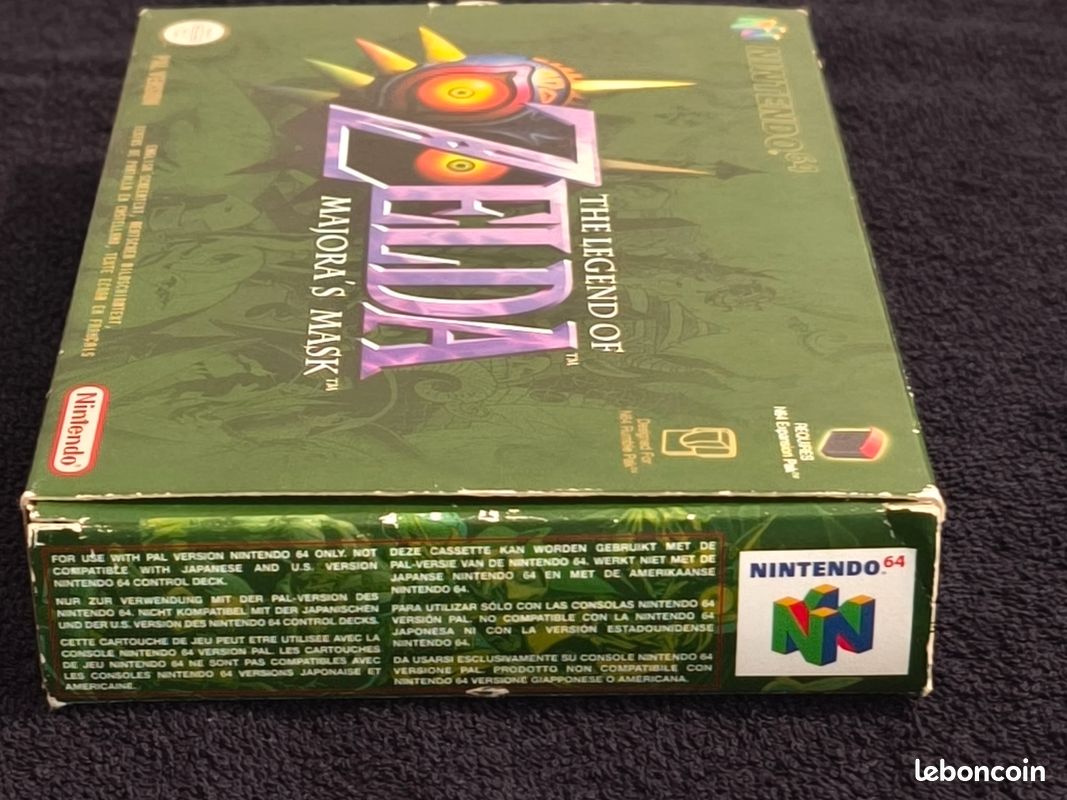 Zelda majora's mask nintendo 64 (image 10)
