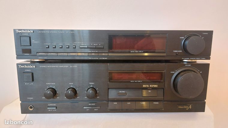 Amplificateur stéréophonique vintage Technics SU-X911 pour pièces