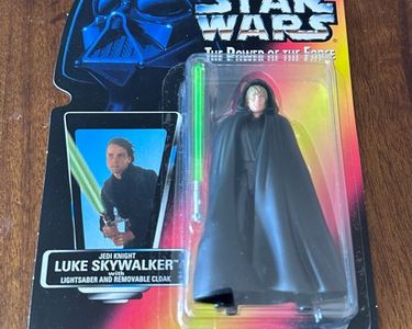 Action Figure Star Wars 1996 Hasbro Power Of The Force - Luke Skywalker Cavaliere Jedi