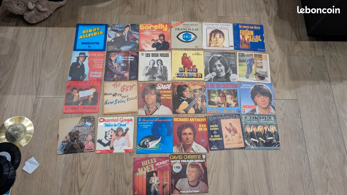 Lot de 45 et 33 tour (image 1)