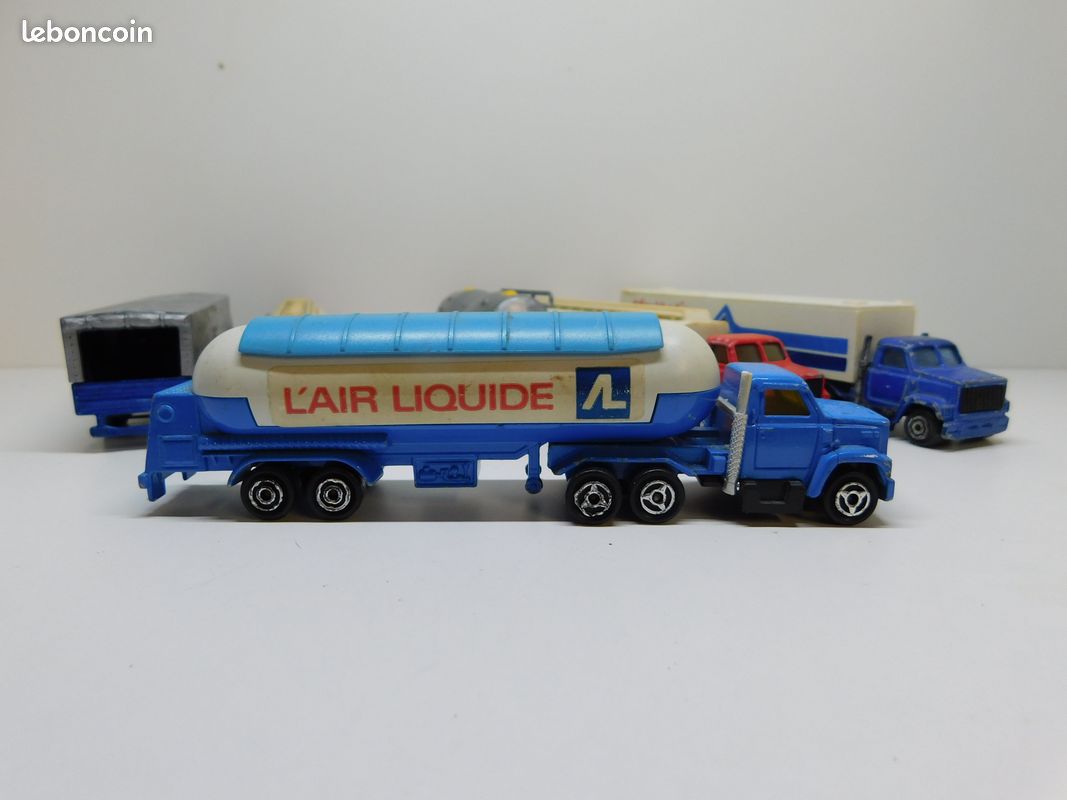 Majorette Lot x6 Camion de transport 1980 | UK