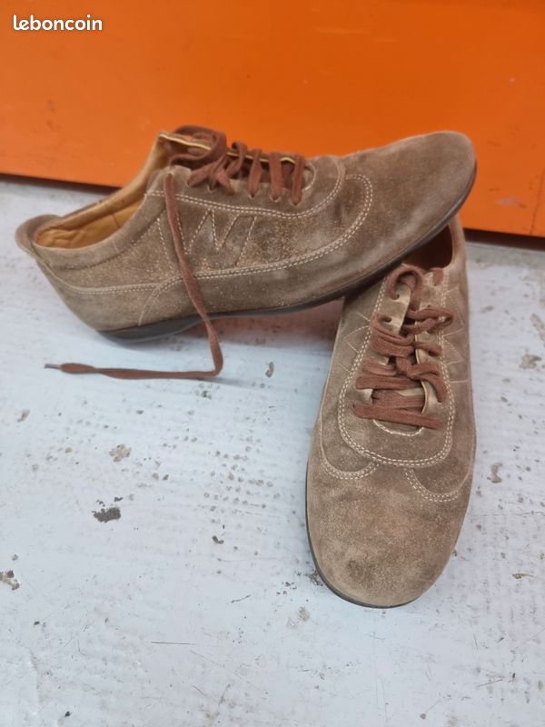 Chaussures à lacets J.M.Weston daim (image 5)