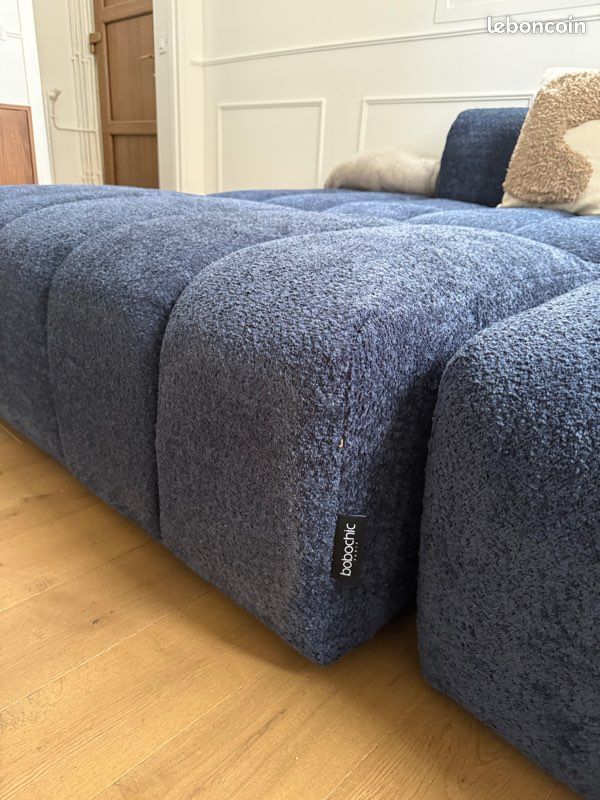 Pouf Bobochic Bleu (image 3)