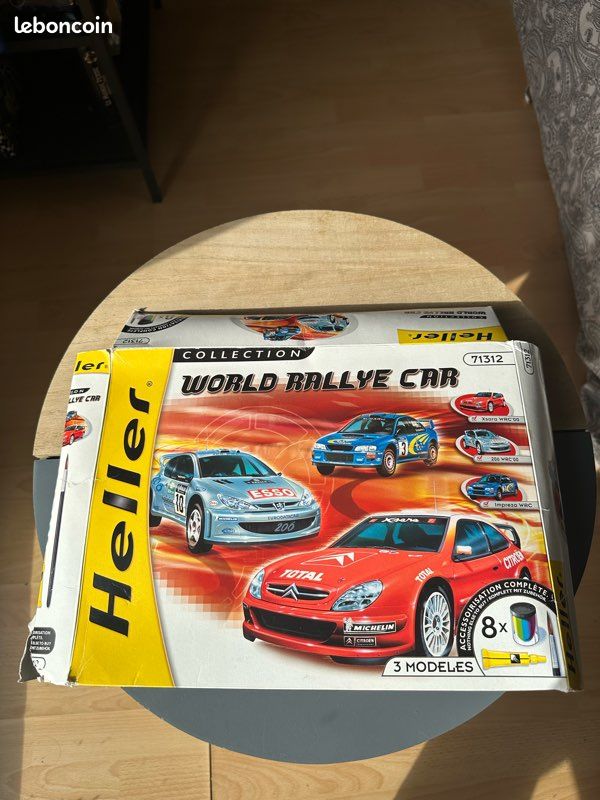 Coffret Maquette Heller "Rallye" - Neuf