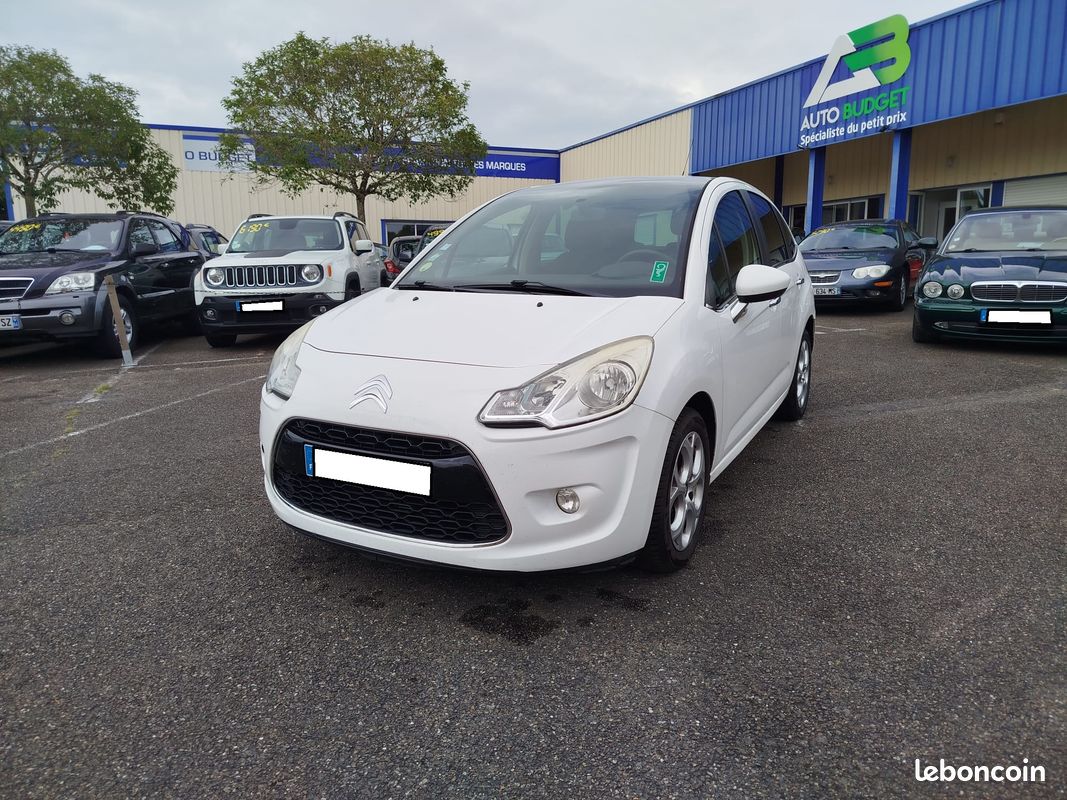Citroen c3 1,4 hdi 70 chx 192074 kms,clim,régulateur de vitesses,fermeture centralisee,retro elect,ct ok,kit distri+pompe a eau neuf,garantie 3 mois,repri poss (image 1)