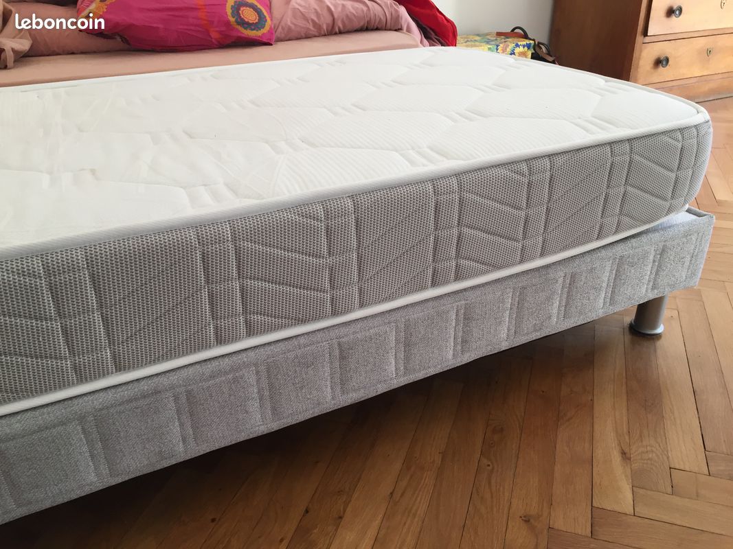 Lot de deux matelas Bultex une place + deux sommiers tapissiers (image 4)