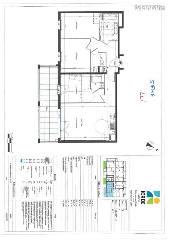 Appartement 81 m² · à Saint-Chamas · 81 m² · 1 263 €/mois