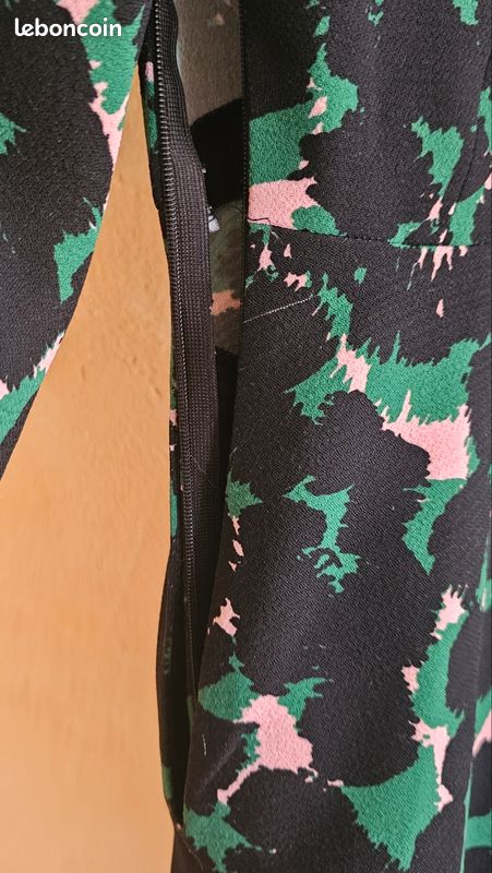 Robe mi-longue en laine mélangée avec ceinture | Michael Kors [FR