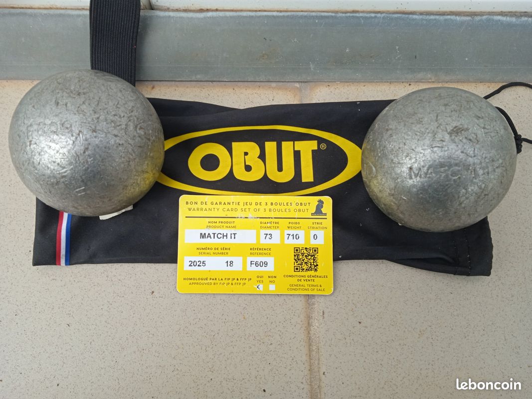 Boule petanque compétition Obut TON'R-Famille Rocher OBUT TON'R