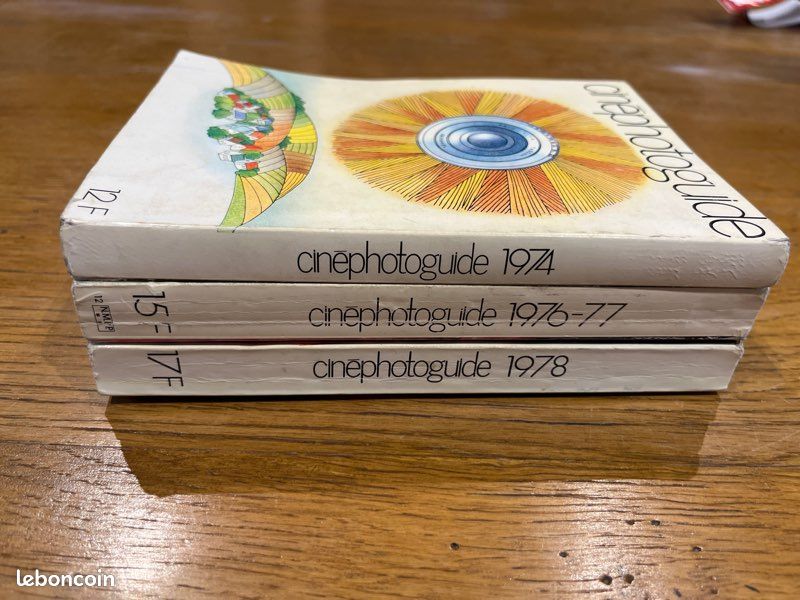 Lot de livres cinephotoguide , 1978, 76,74 - Livres