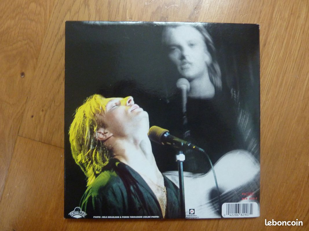 45 tours vinyl David Hallyday "Ooh la la" (1990) (image 3)