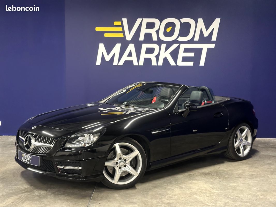 MERCEDES-BENZ Classe SLK 1.8 204ch AMG Line - Sièges chauffants et ventilés - Caméra de recul - Suivi Complet (image 2)