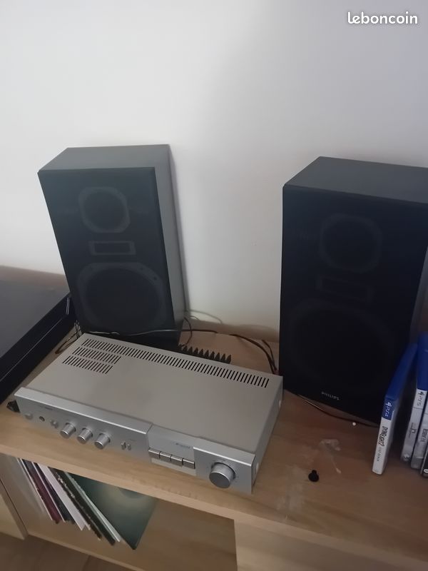 Ampli Vintage Brandt A 4024-1 – Révisé – Parfait état De Marche – Sono Rétro