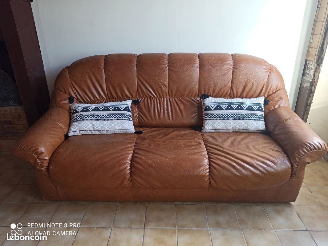 Vends canape lit (image 1)