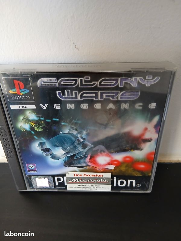 Colony Wars Vengeance - PS1 (PlayStation 1) - PAL - Complet Avec Boîtier - Testé