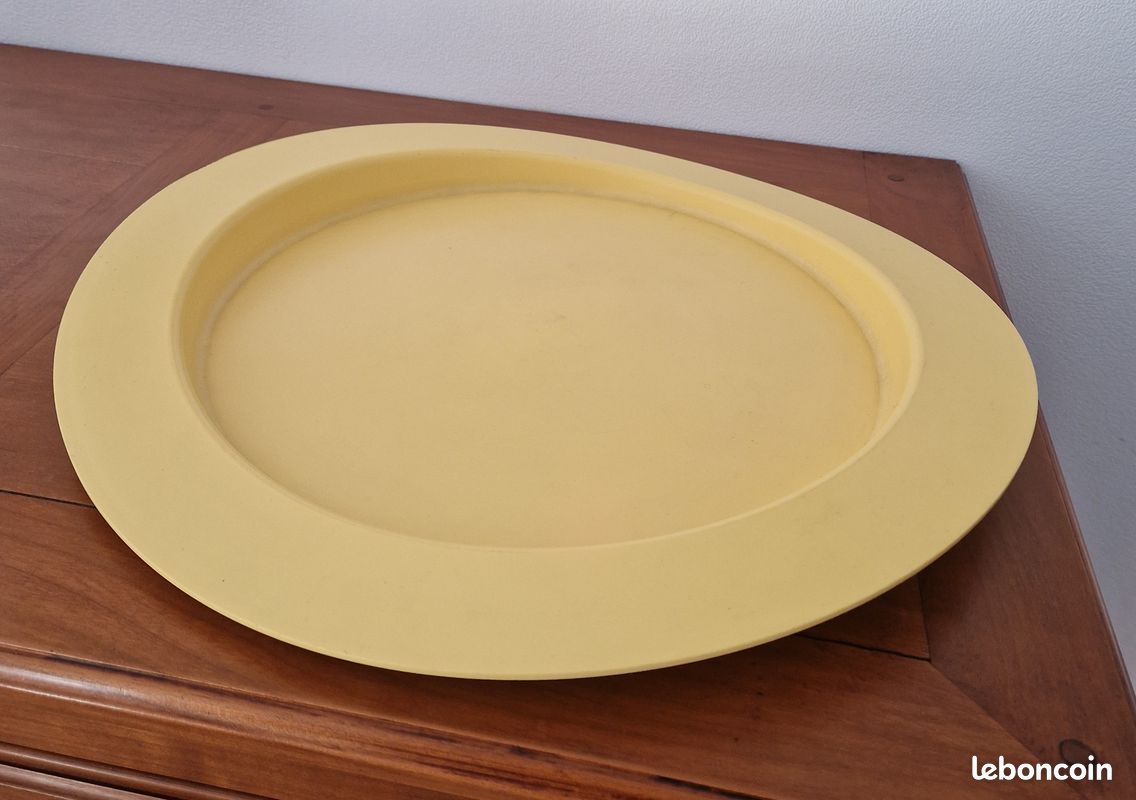 Joli Plateau desserte Guzzini jaune (image 1)