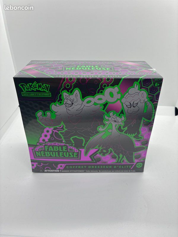 Etb Pokémon coffret dresseur d’élite ev6.5 fable nébuleuse écarlate et violet (image 1)