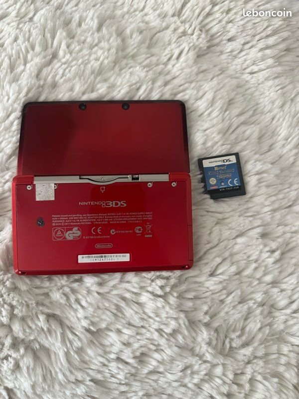 Console Nintendo 3DS edition rouge red metallique - B74 (image 3)