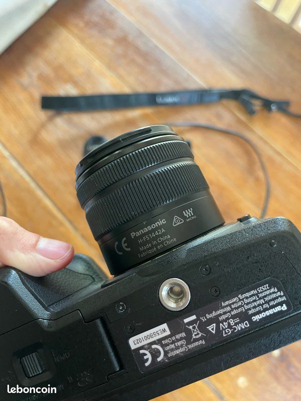 Appareil photo vidéo Panasonic Lumix G7 – Hybride 4K 16MP + objectif (image 5)