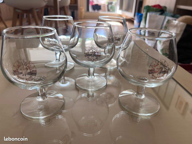 Lot de 5 verres à Cognac Henri Maire (image 2)