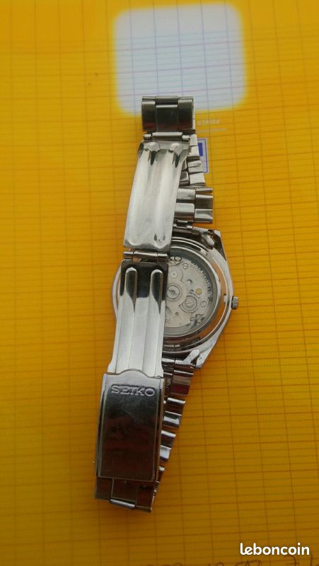 Montre Seıko Automatique 37,30 mm(Manque le balancier avec son assemblage) (image 4)