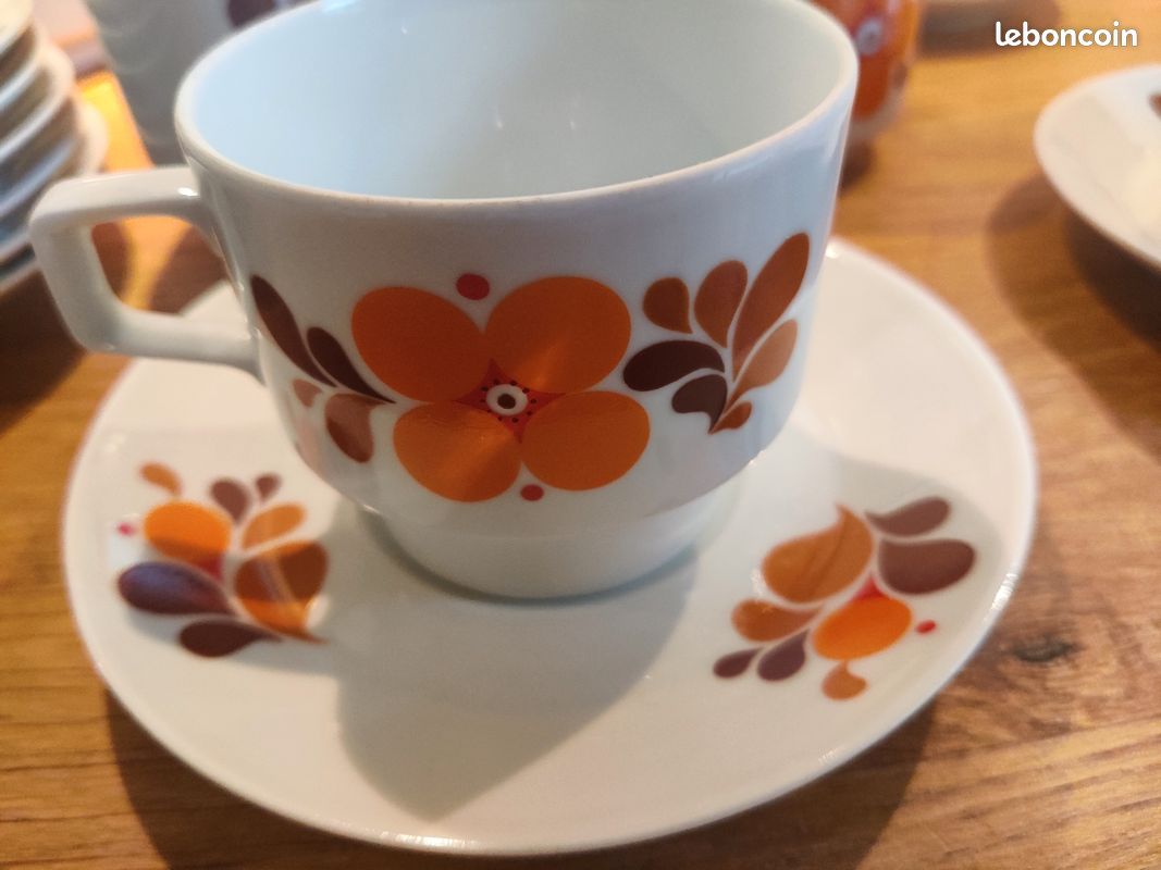 Service à café des années 60 - France