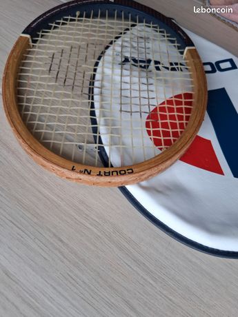RARE Raquette de tennis vintage en bois Donnay ETOILE collectionneurs ou décoration ! Bel objet vintage - France