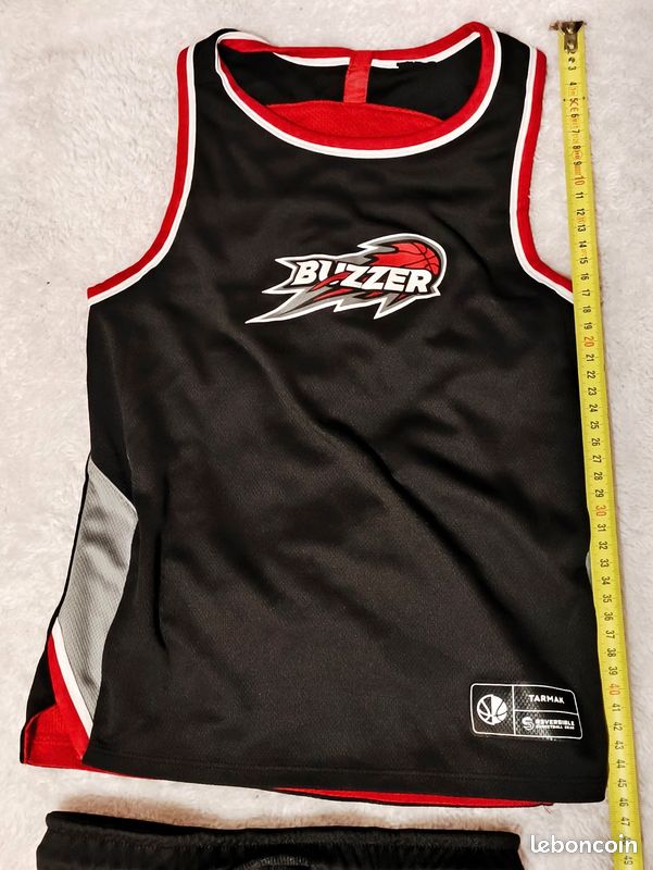 Maillot enfant reversible Basket Tarmak 6e Vêtements