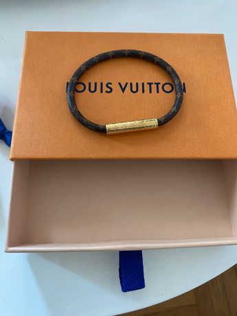 Bijoux Bracelet Louis Vuitton Archive Noir d'occasion