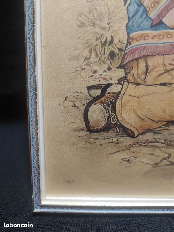2 gravures sous cadre en verre (image 5)