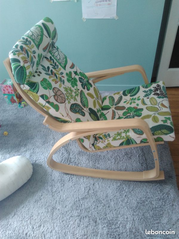 Fauteuil / Chaise à bascule Poäng Ikéa (image 1)