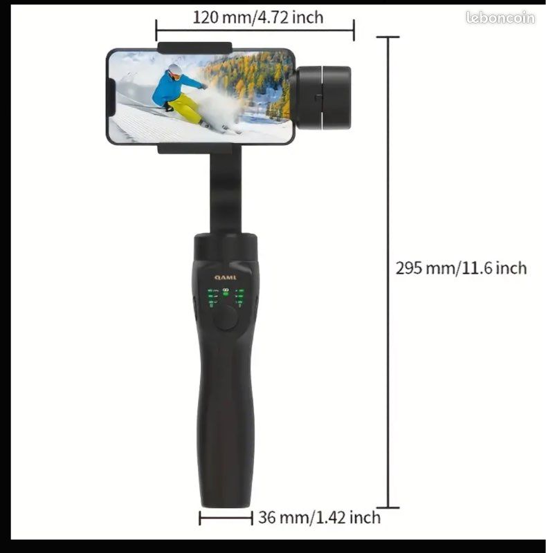 3 Contrepoids Pour Stabilisateur De Smartphone - Poids 14,5 G Chacun - Compatible OM6/OM5/OM4/SE/Mobile 3