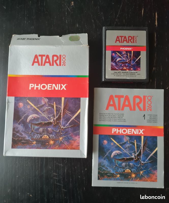 Jeu Atari 2600 Phoenix en boite (image 3)