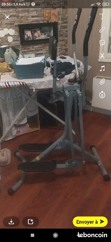 Vélo elliptique d appartement (image 1)