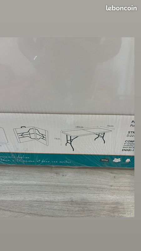 Table pliante (image 4)
