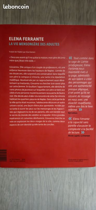 Elena ferrante la vie mensongere des adultes (image 2)