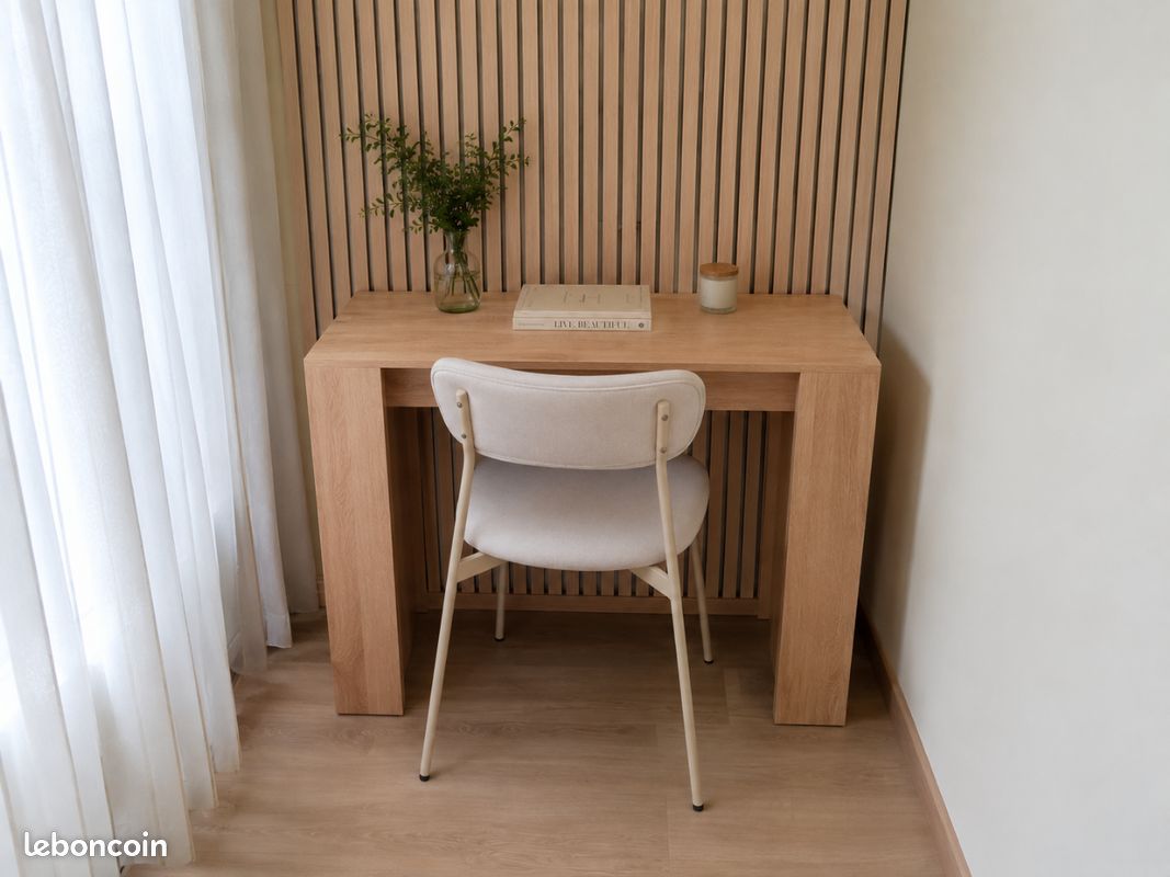 Table console extensible jusqu’à 10 personnes – excellent état (image 1)