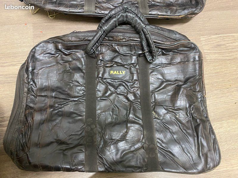 Cuir véritable : Ensemble sac de voyages RALLY (image 7)