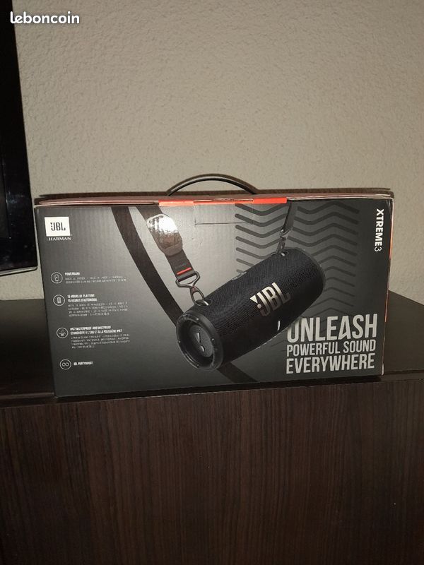 Enceinte JBL XTREME 3 noire neuve (image 2)